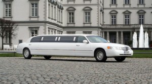 Lincoln weisse Stretchlimo