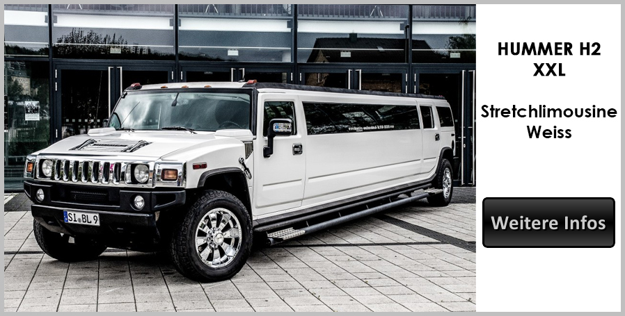 Hummer H2 Stretchlimousine Xxl Weiss Stretchlimousinen