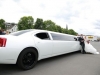 Dodge Charger Stretchlimo in Limo Siegen mieten Limousinenservice weiss Stretchlimousine