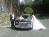 Heiraten in Siegen mit Hochzeitsauto  beim Schloss
