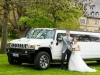 Hummer H2 Hochzeitsauto mieten Schloss location