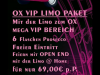 OX Vip Disco Paket in Siegen Freudenberg Gummersbach