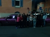 Pinke Limousine Junggesellenabschied limousinenservice Rosa limo