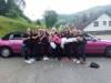 Rosa Limousine Junggesellenabschied Olpe Stretchlimousine