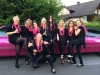 Stretchlimousine pink Jungesellin JGA Junggesellinenabschied Limo Pink Willingen