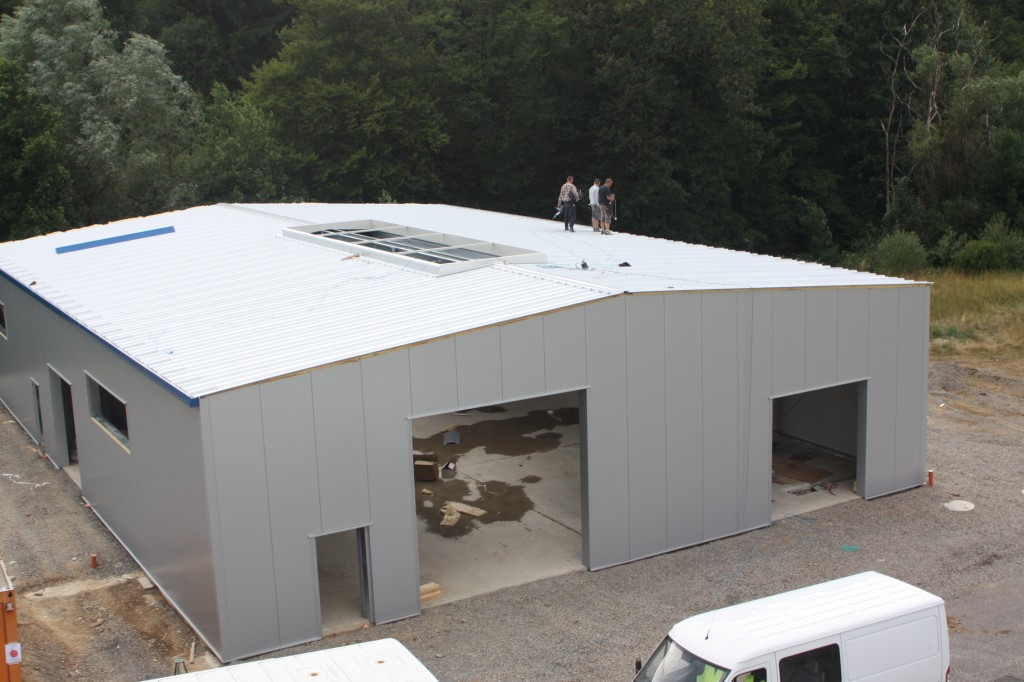 Unsere neue Halle